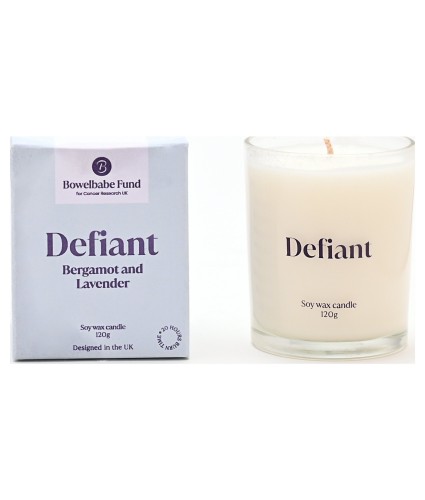 Bowelbabe Fund for Cancer Research UK Defiant Candle