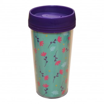 Bowelbabe Fund Floral Travel Cup